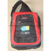 Saco de computador personalizado, mochila de ombro dupla